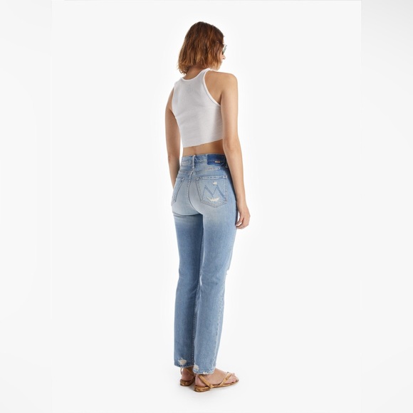 Mother Denim High Waisted Rider Skimp Jean- The Confession Size 28 - Picture 2 of 14